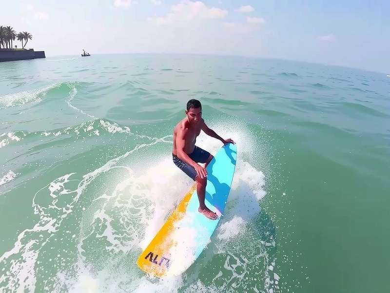 Surf Sprint Elite Gameplay in Indian Waters